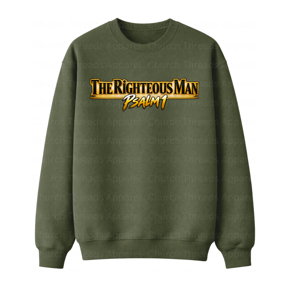 Righteous Man┃Psalm 1 Crewneck