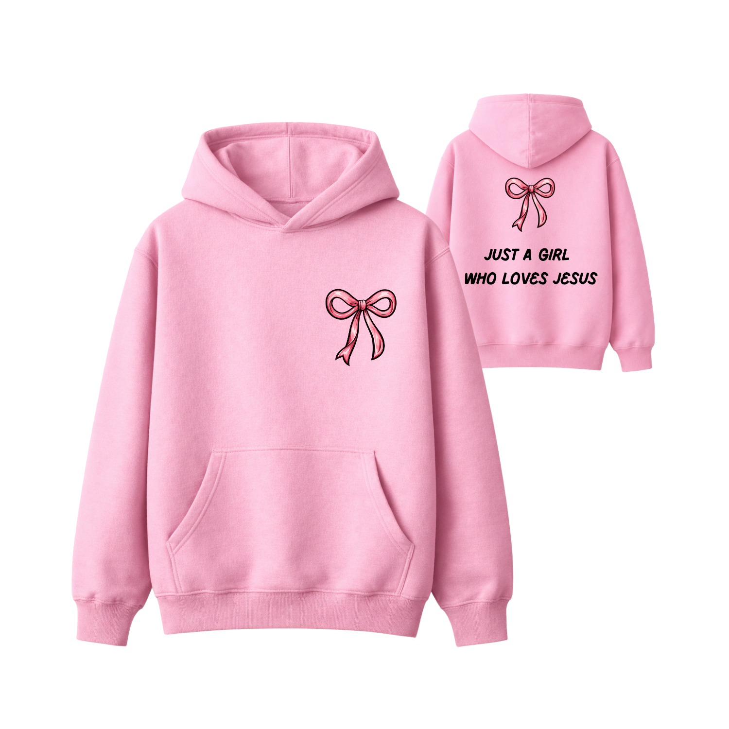 Just a Girl Who Loves Jesus Hoodie