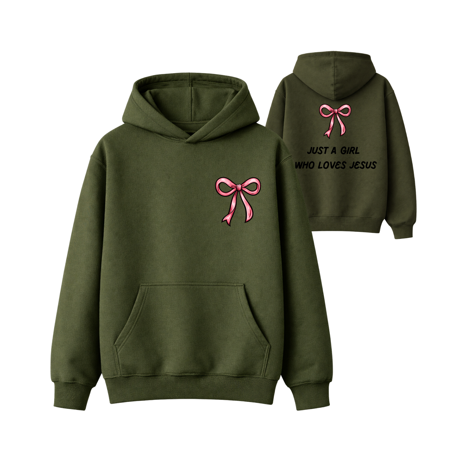 Just a Girl Who Loves Jesus Hoodie