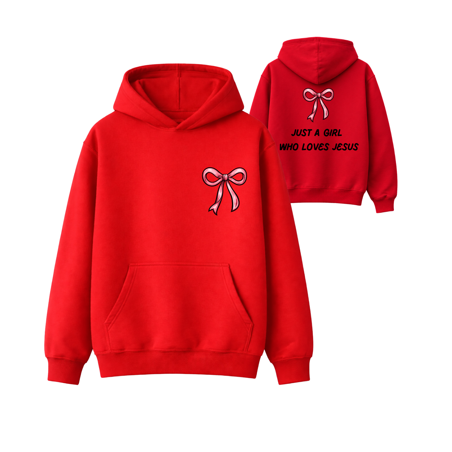 Just a Girl Who Loves Jesus Hoodie