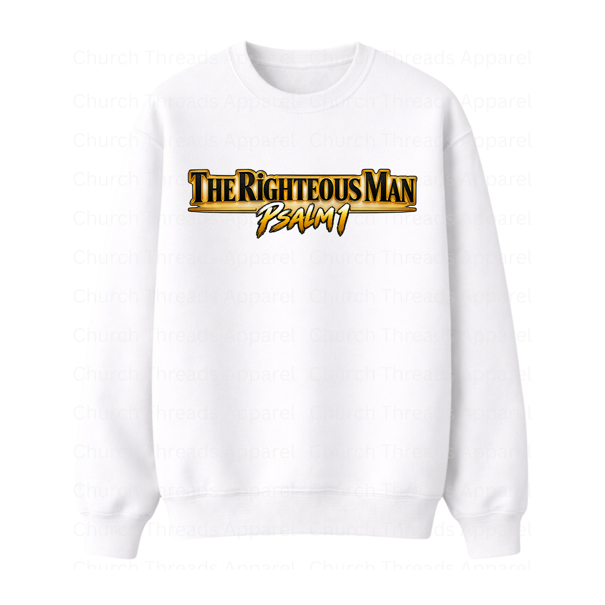 Righteous Man┃Psalm 1 Crewneck
