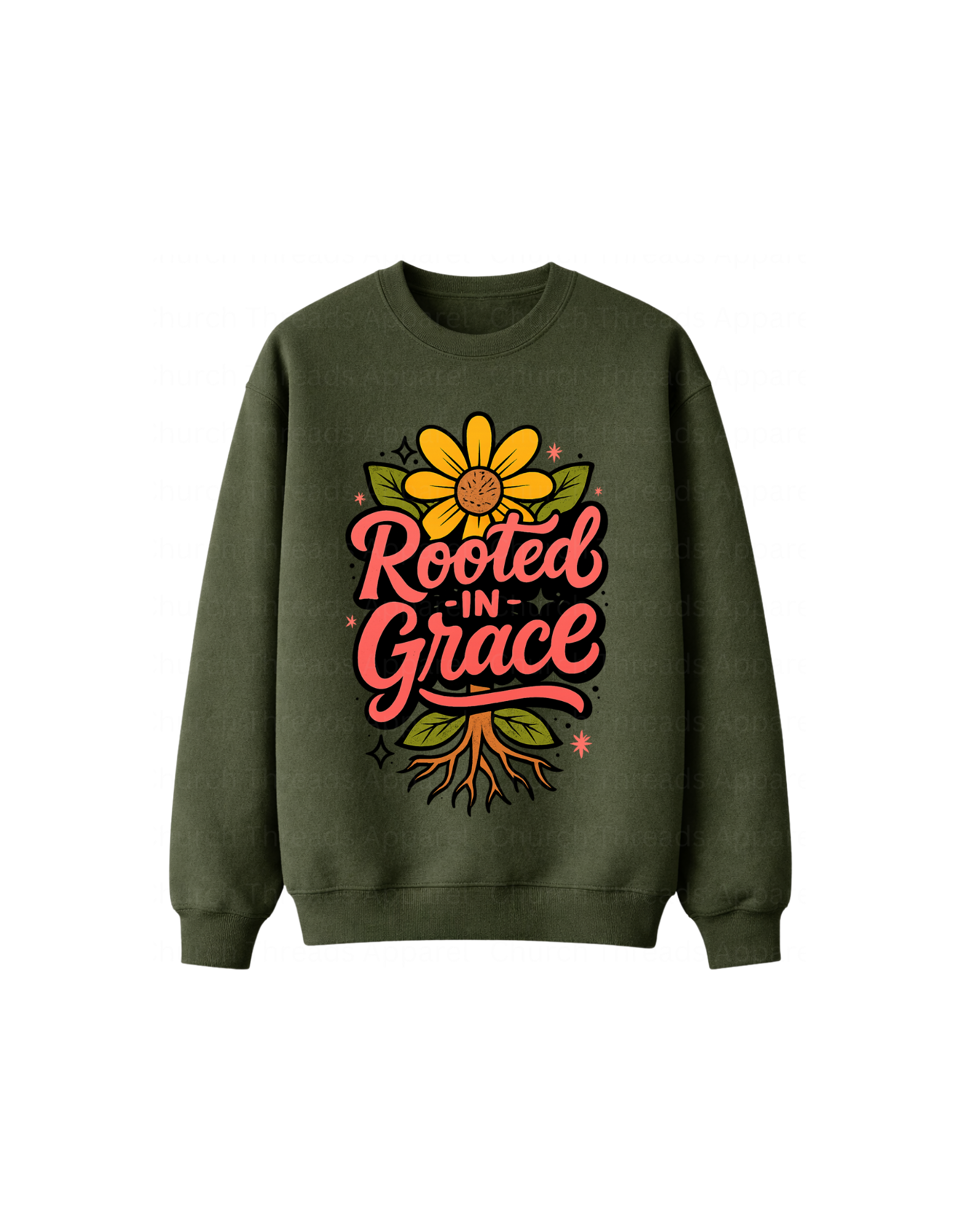 Rooted in Grace Crewneck