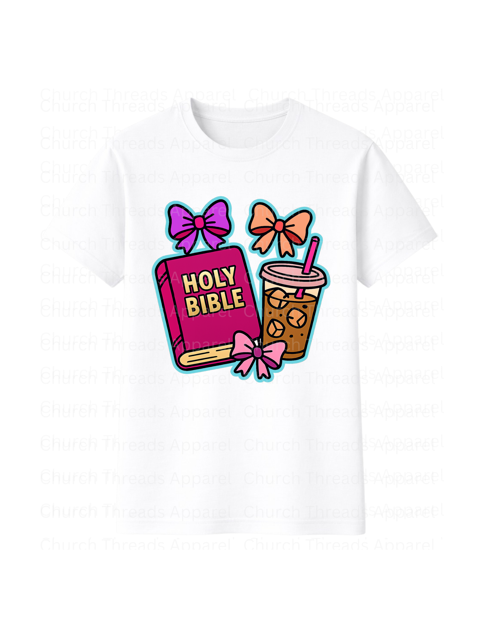 Holy Bible & Iced Coffee Tee