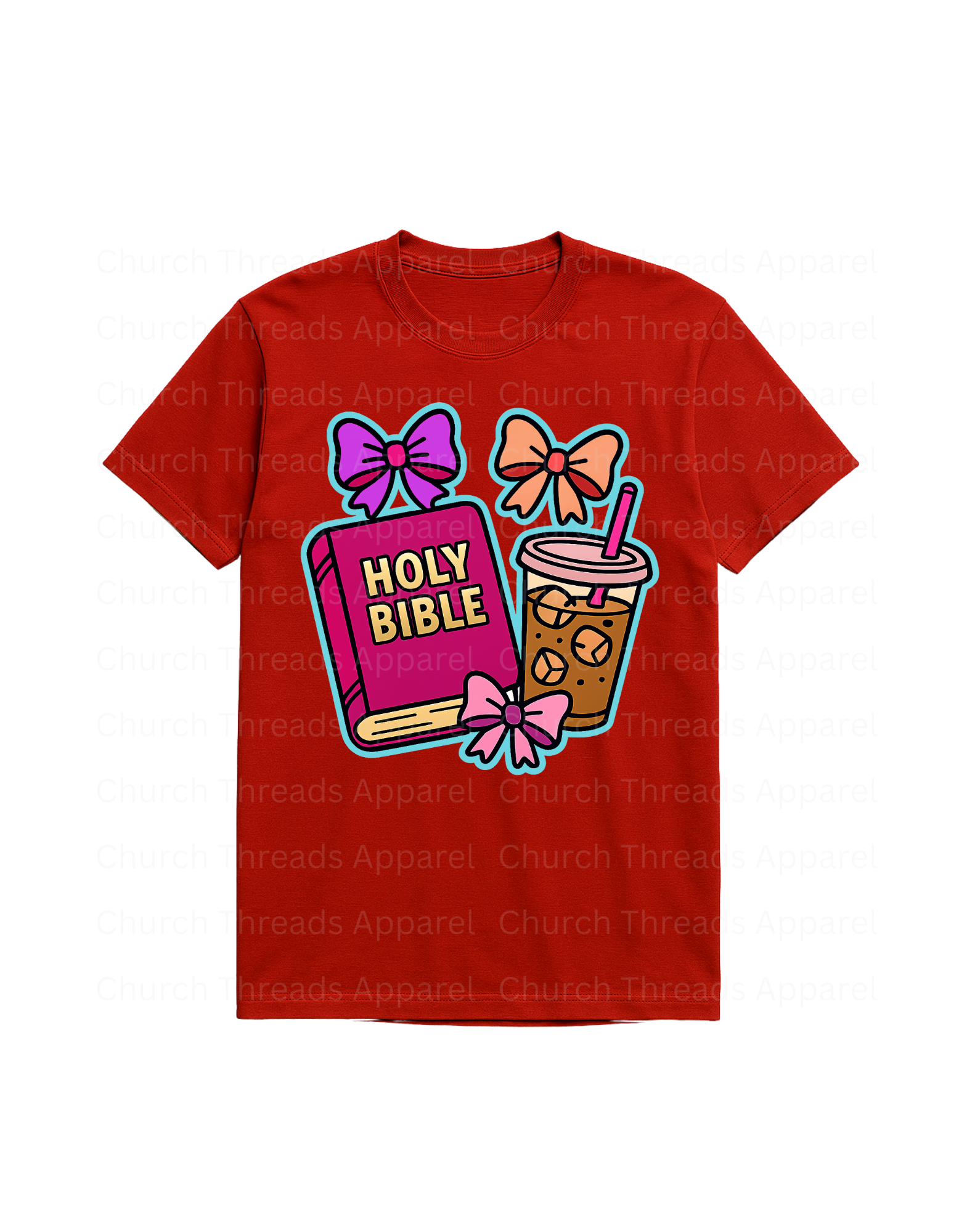 Holy Bible & Iced Coffee Tee