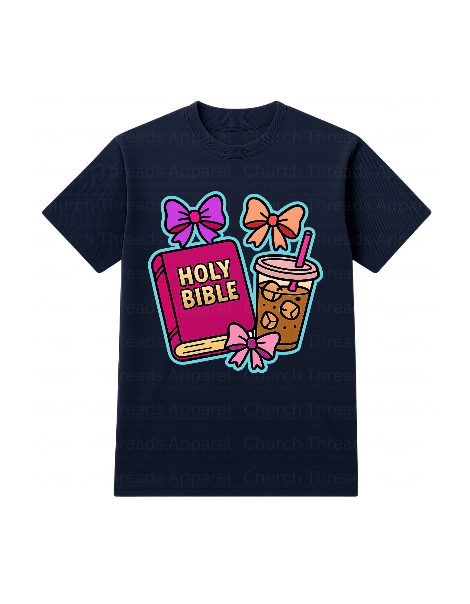 Holy Bible & Iced Coffee Tee