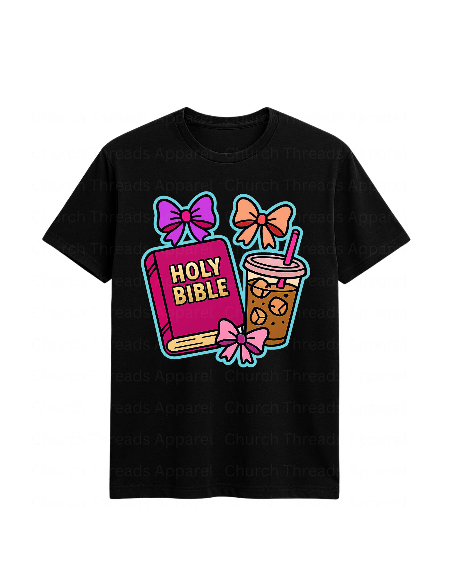 Holy Bible & Iced Coffee Tee