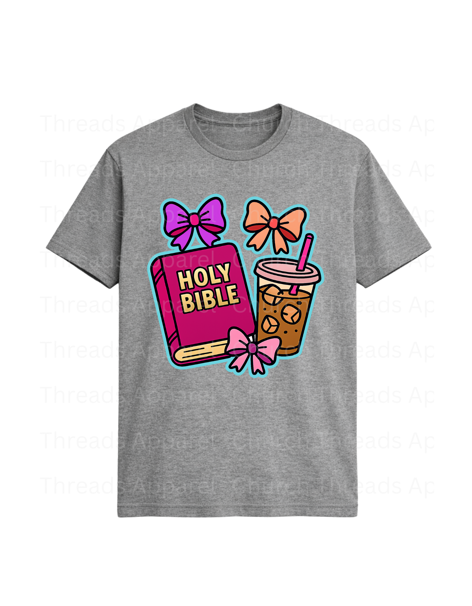 Holy Bible & Iced Coffee Tee