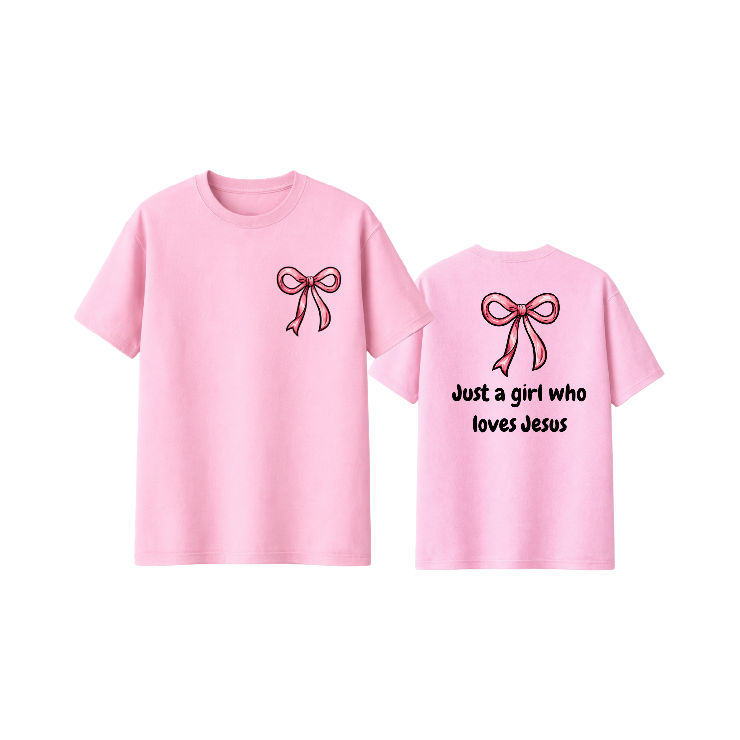 Just a Girl Who Loves Jesus Tee