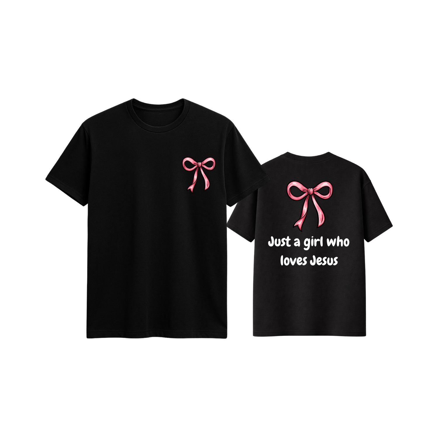 Just a Girl Who Loves Jesus Tee