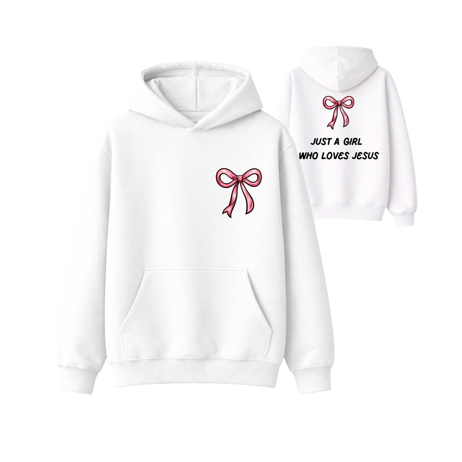 Just a Girl Who Loves Jesus Hoodie