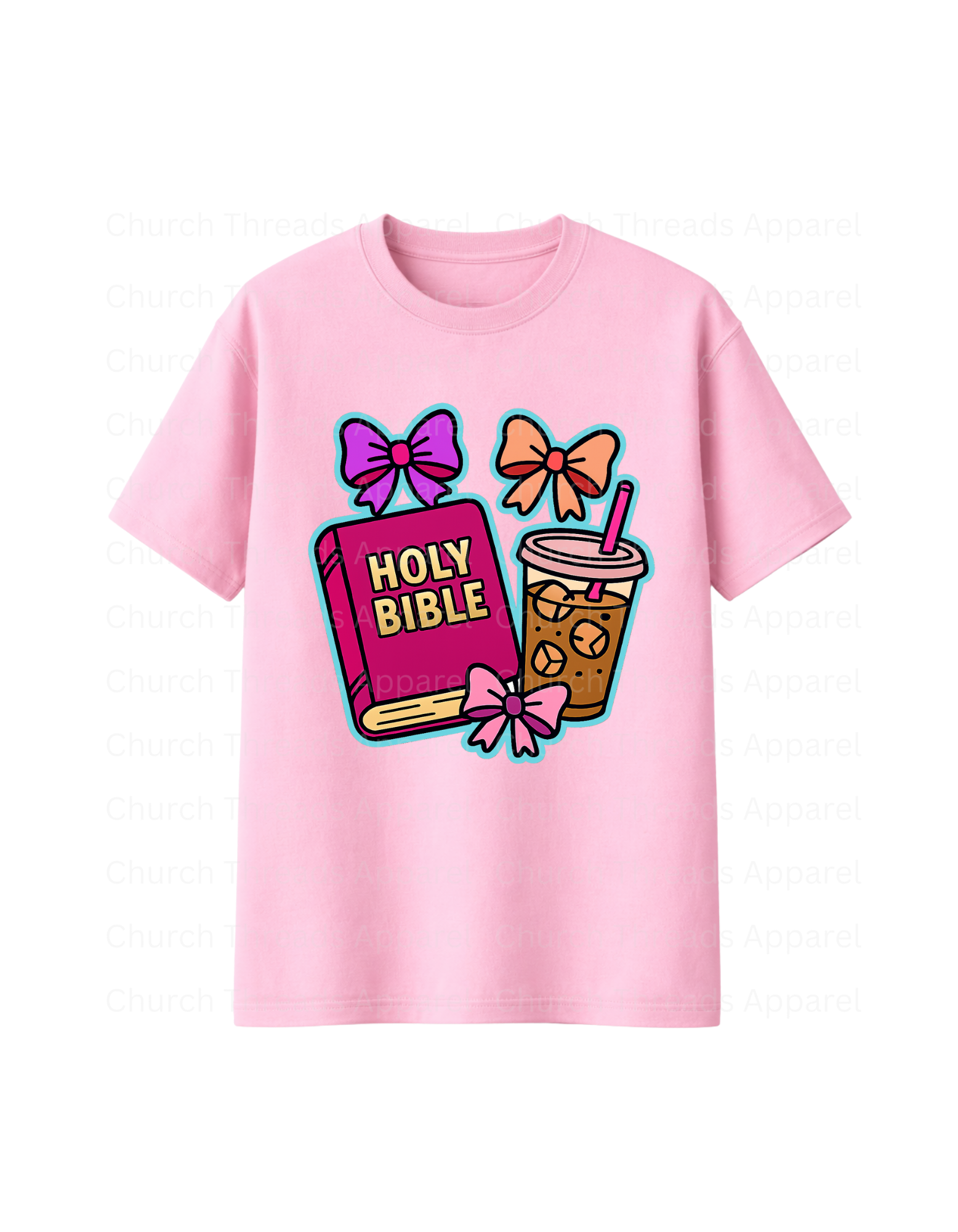 Holy Bible & Iced Coffee Tee