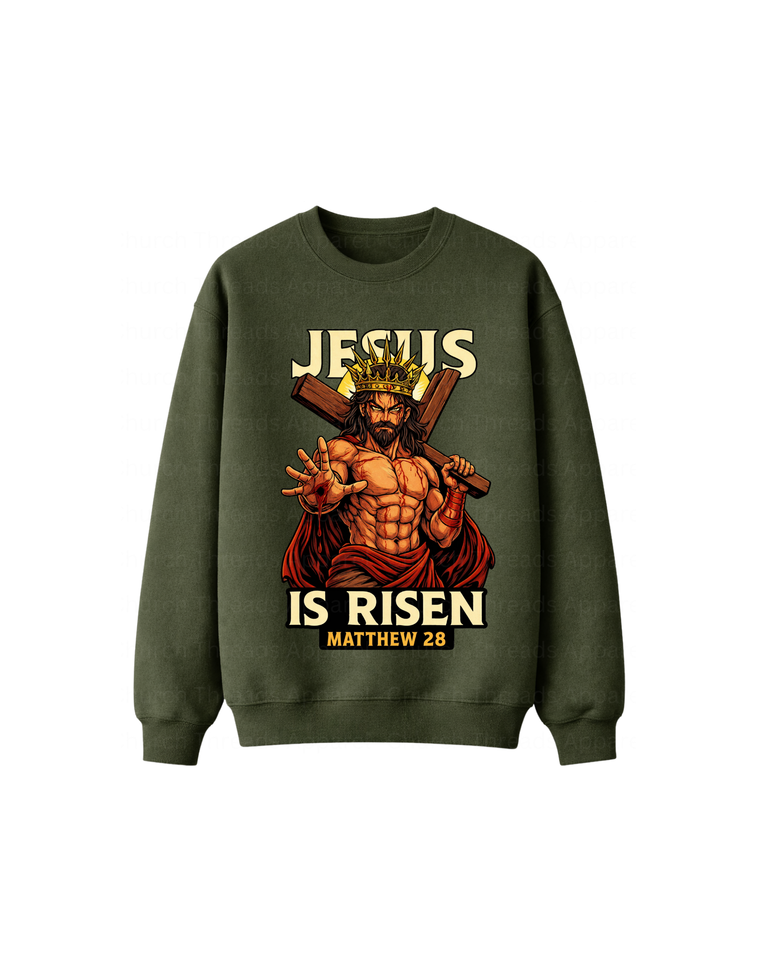 He is Risen Crewneck