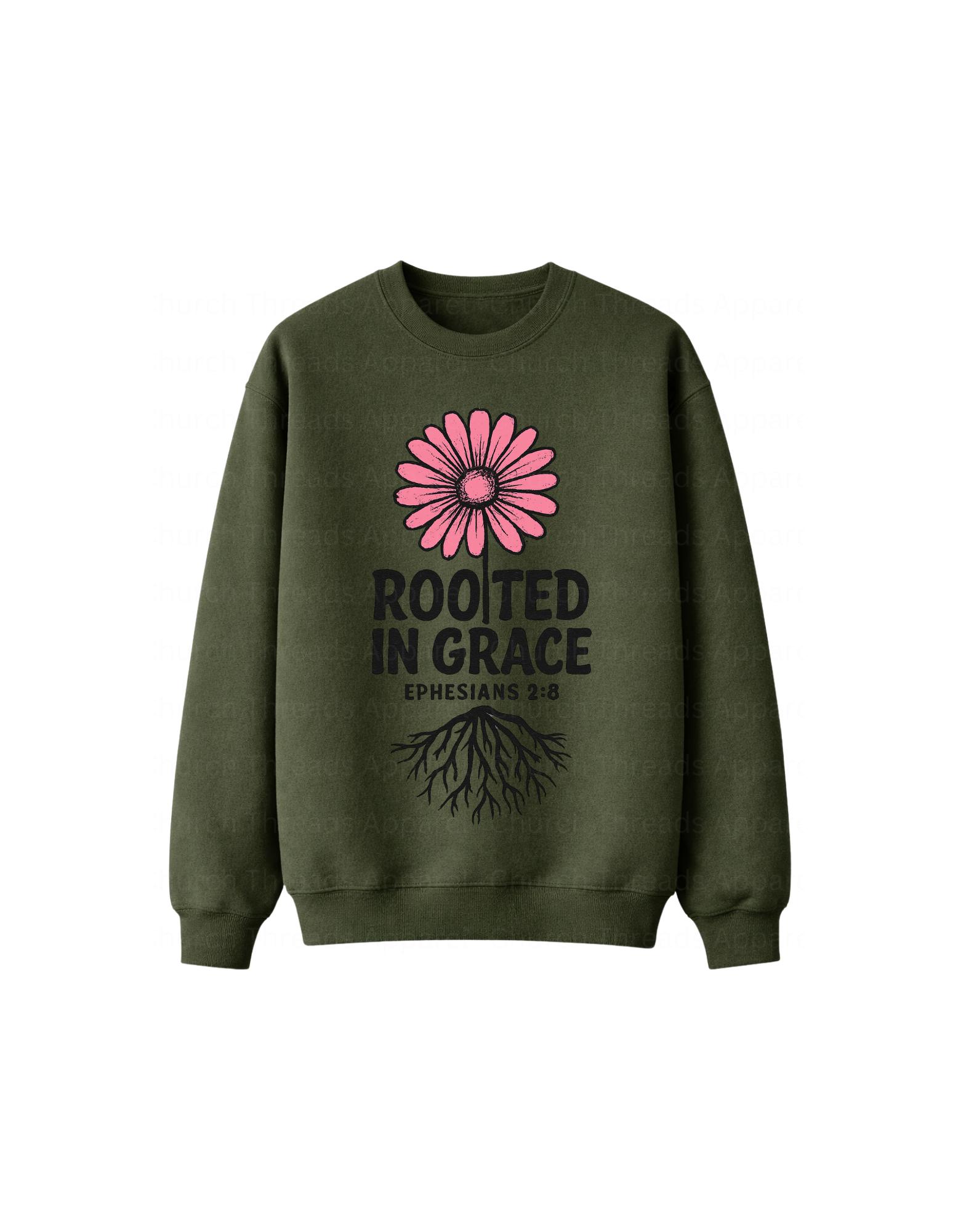 Rooted in Grace │ Ephesians 2:8 Crewneck