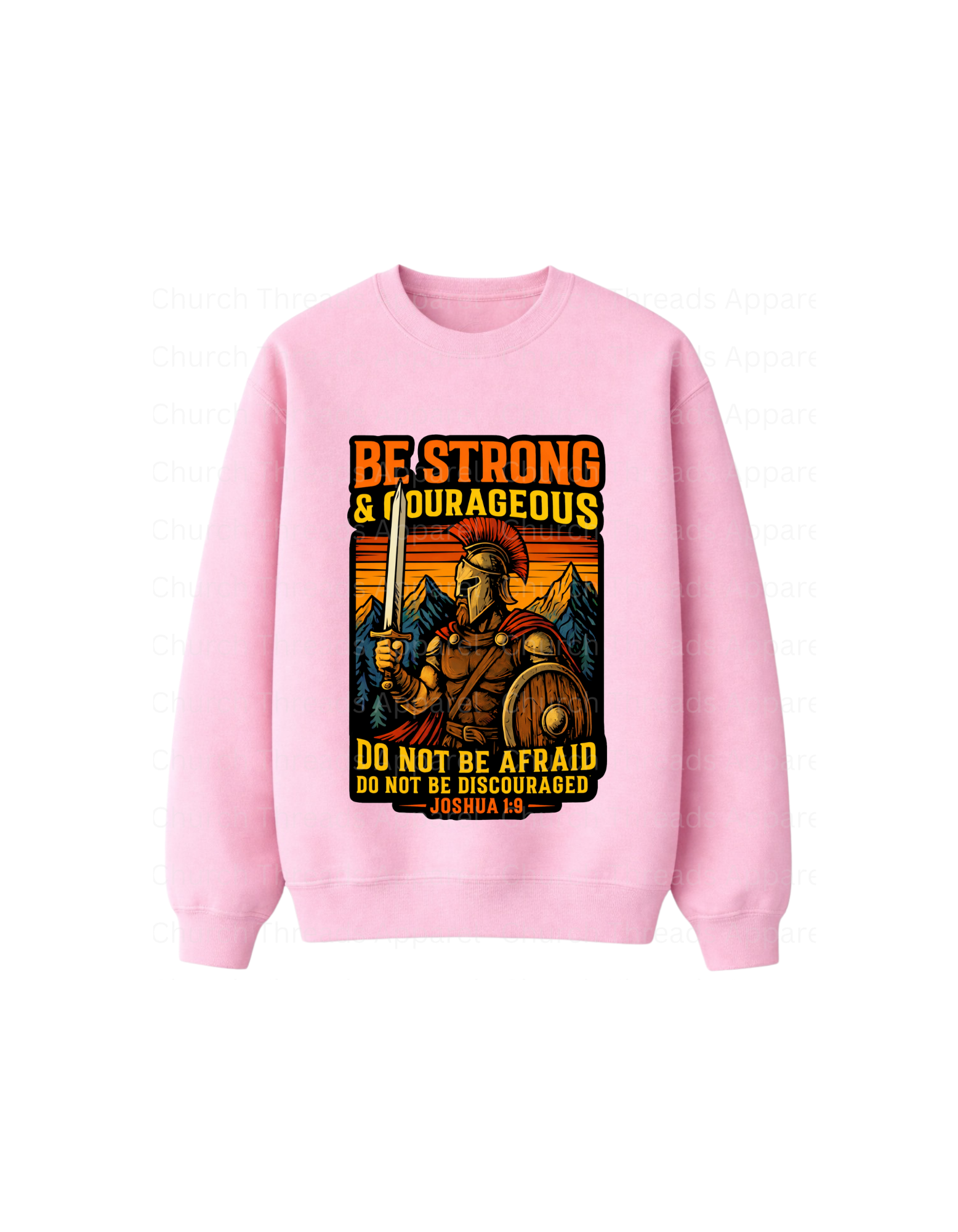Be Strong & Courageous Crewneck