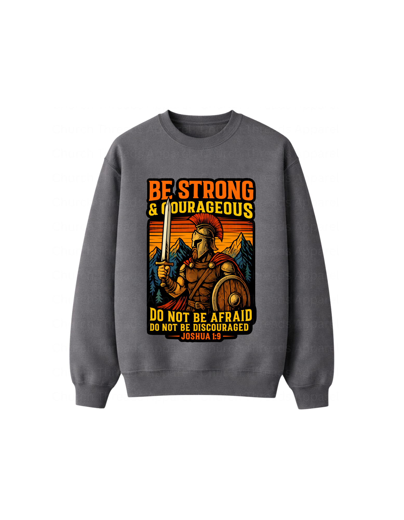 Be Strong & Courageous Crewneck