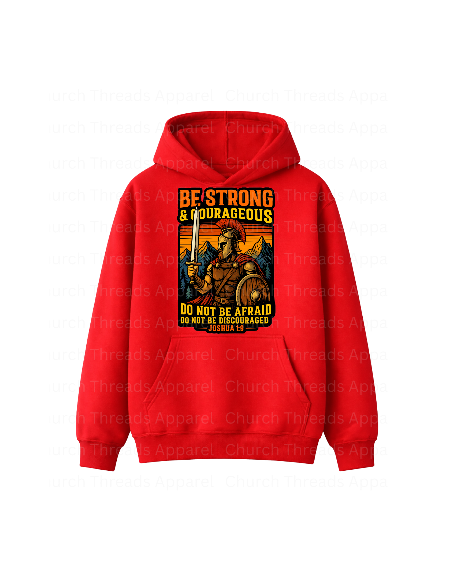Be Strong & Courageous Hoodie