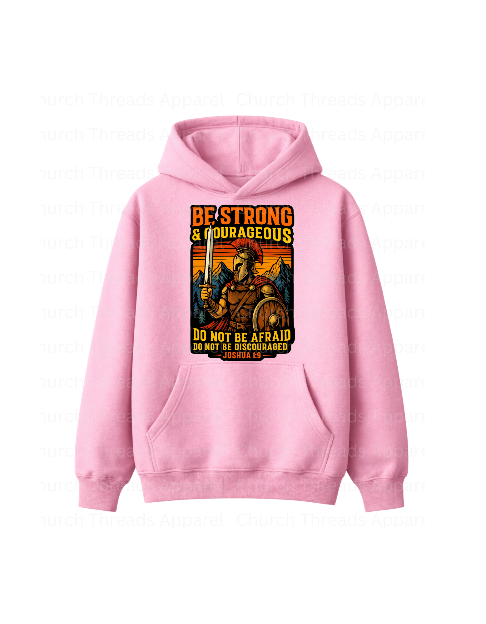 Be Strong & Courageous Hoodie
