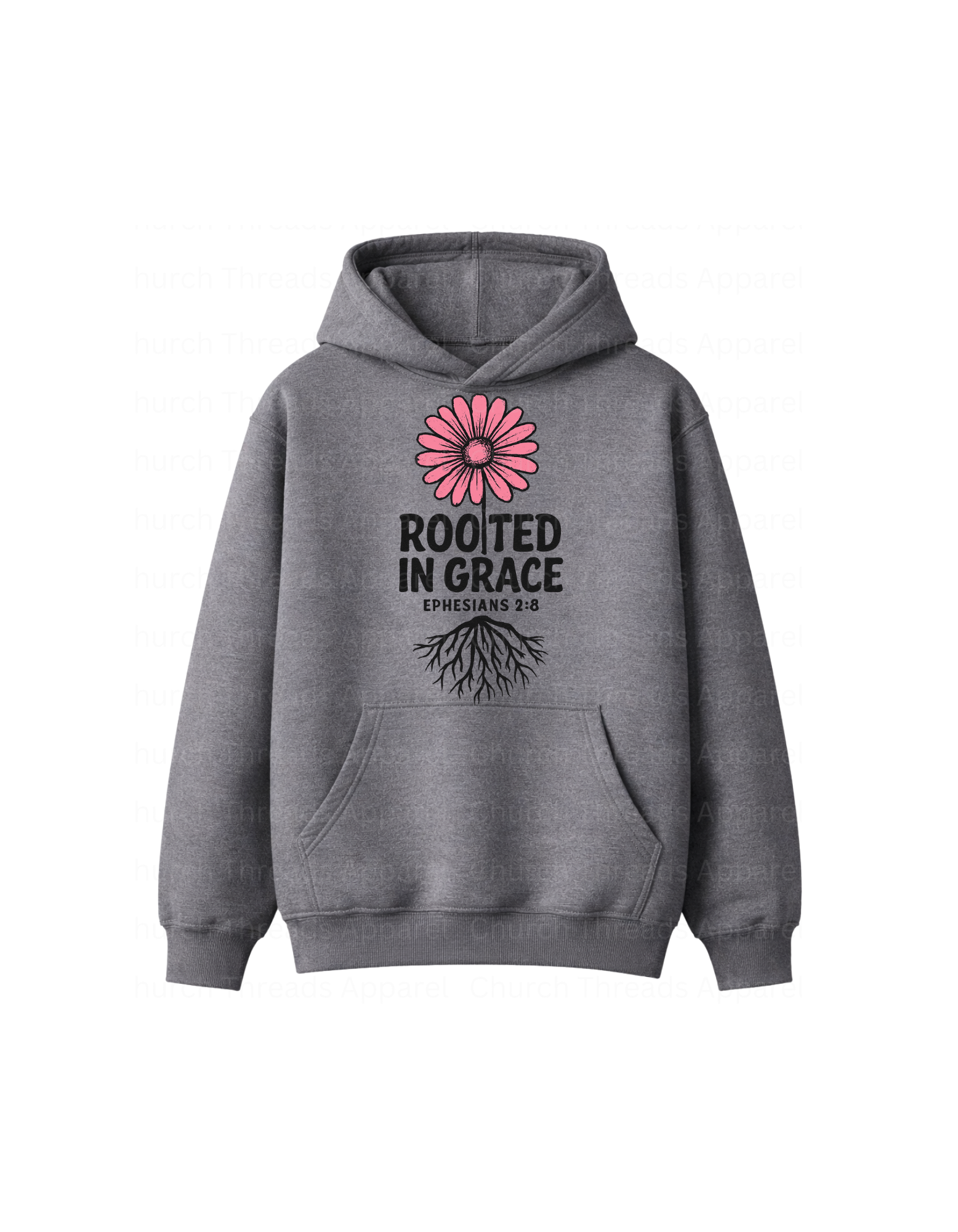 Rooted in Grace │ Ephesians 2:8 Hoodie