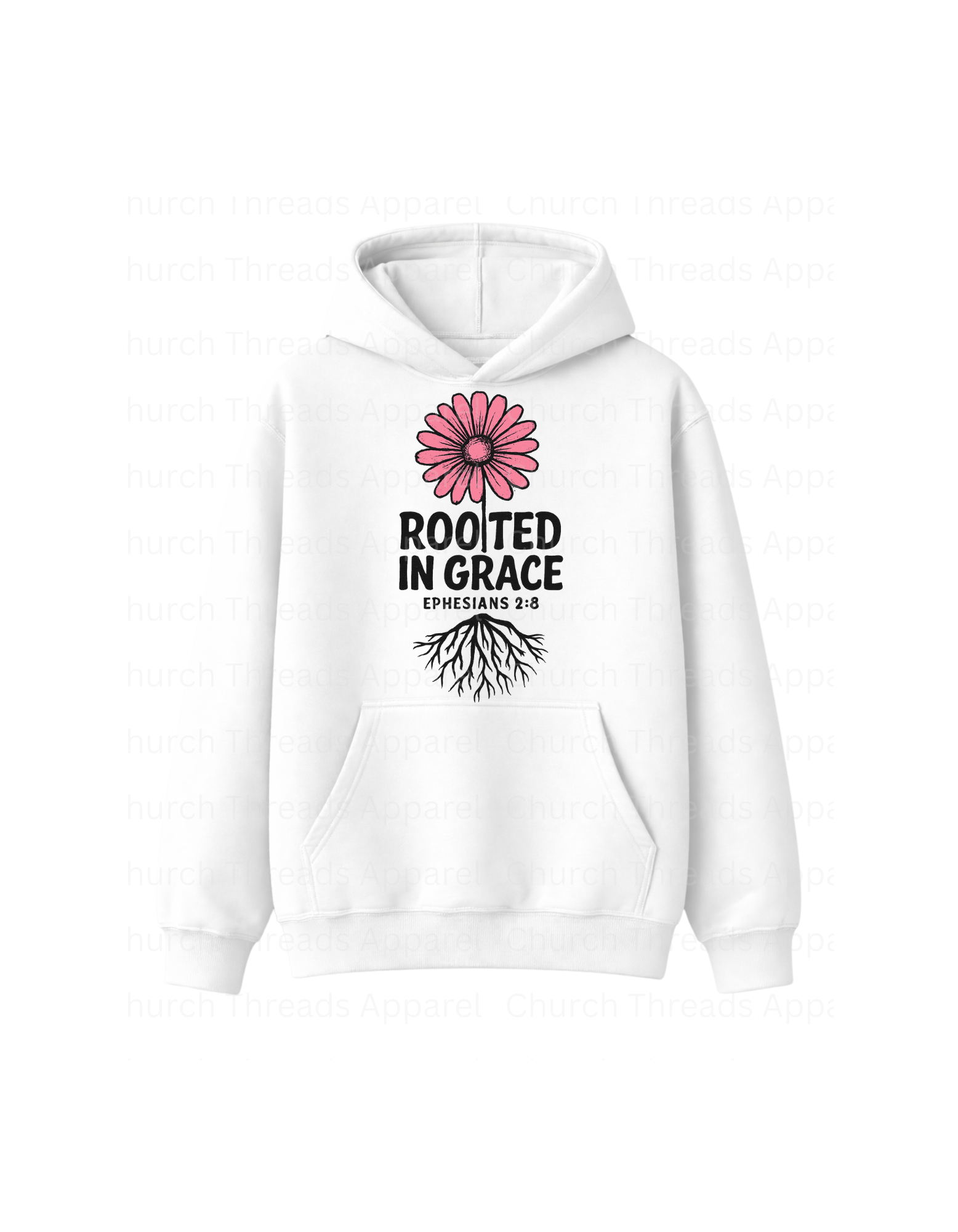 Rooted in Grace │ Ephesians 2:8 Hoodie