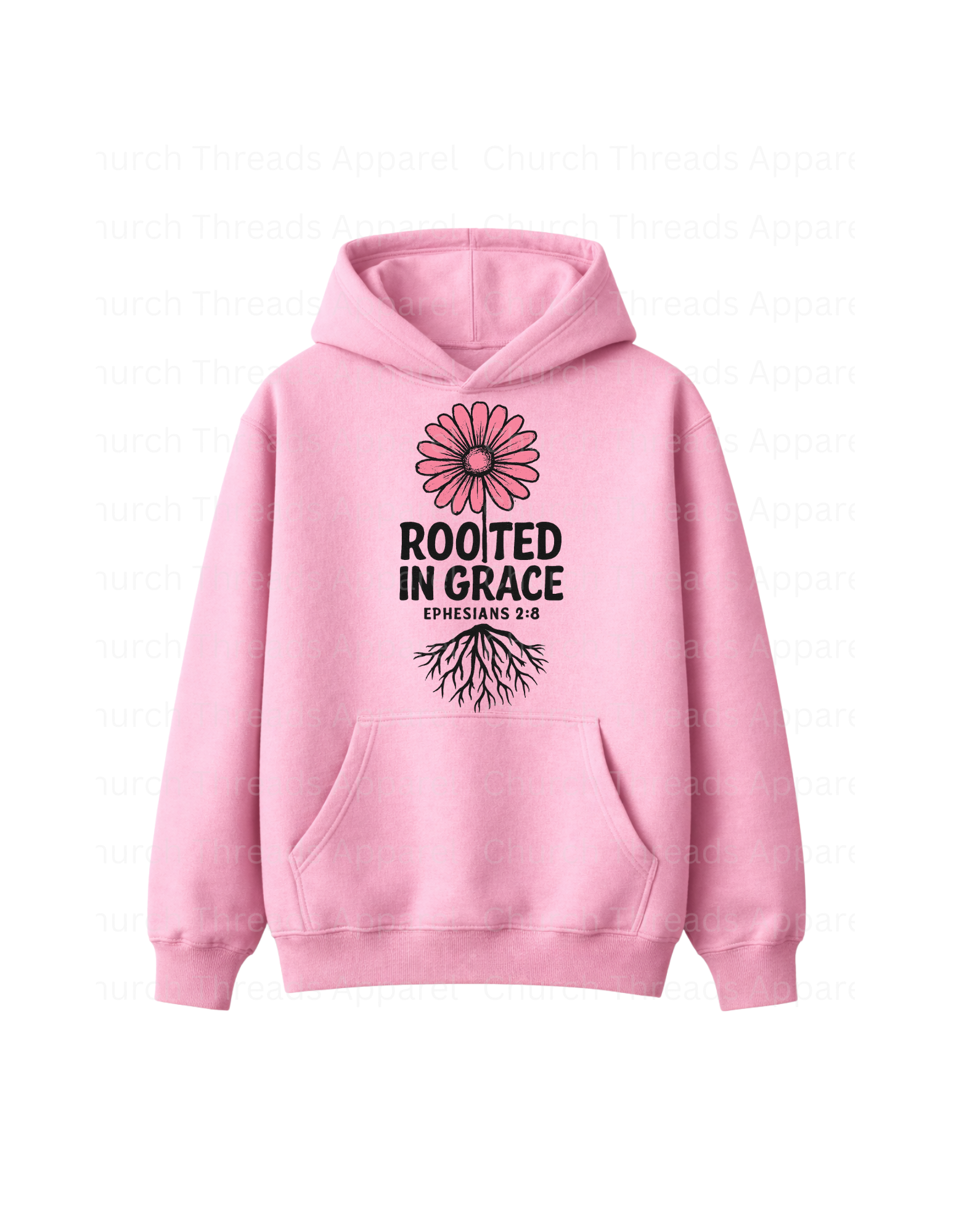 Rooted in Grace │ Ephesians 2:8 Hoodie