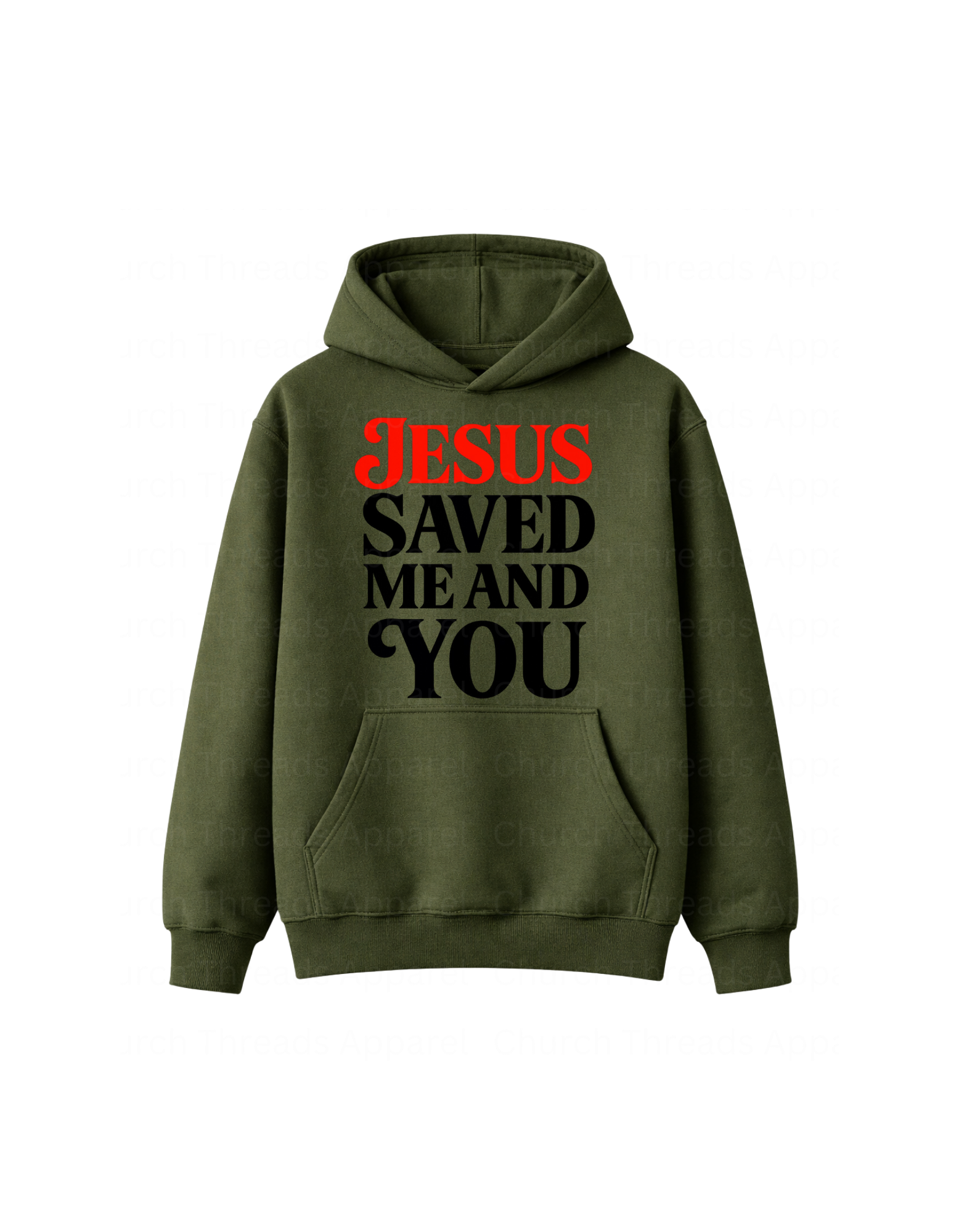 Jesus Saved Me and You Hoodie