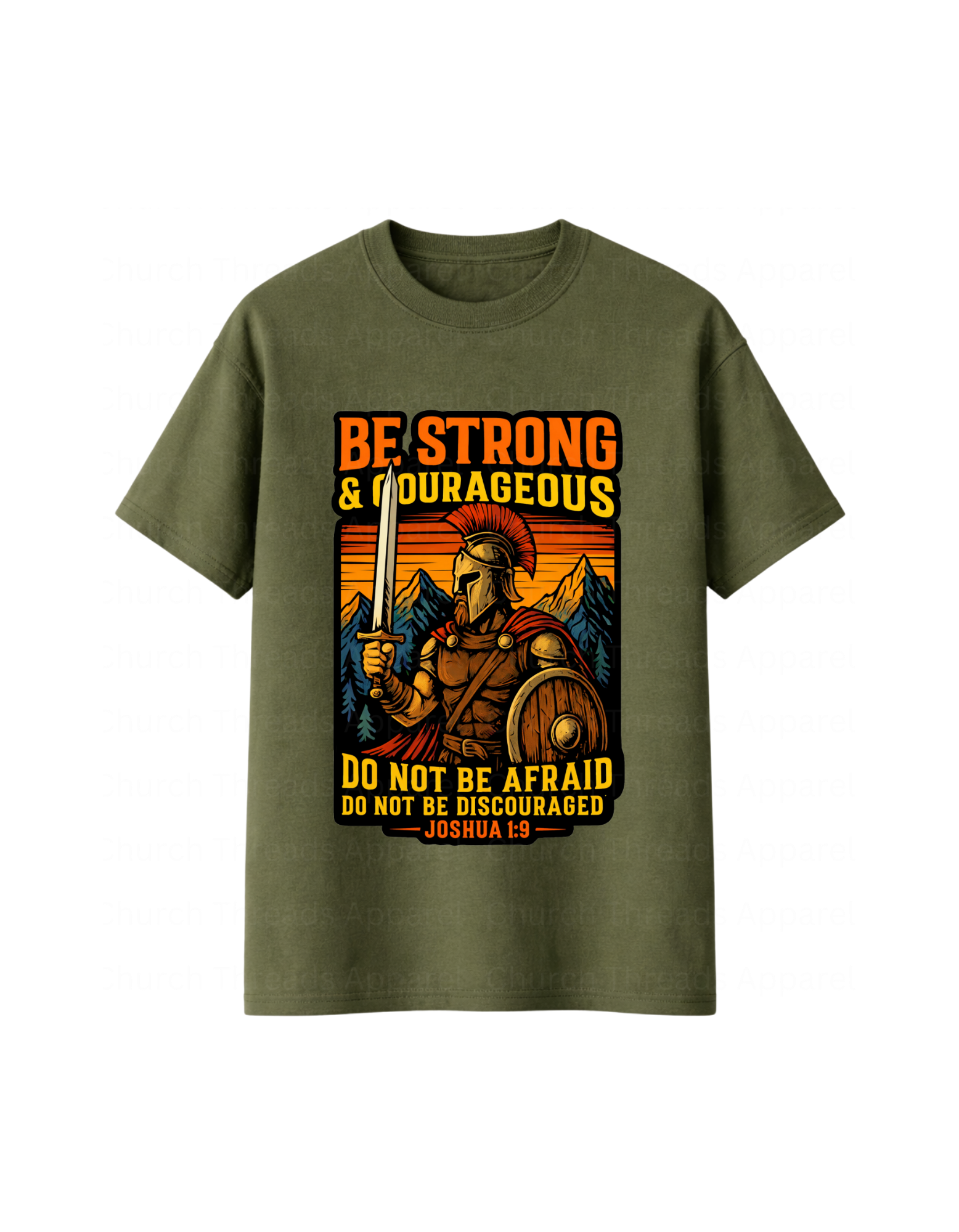 Be Strong & Courageous Tee