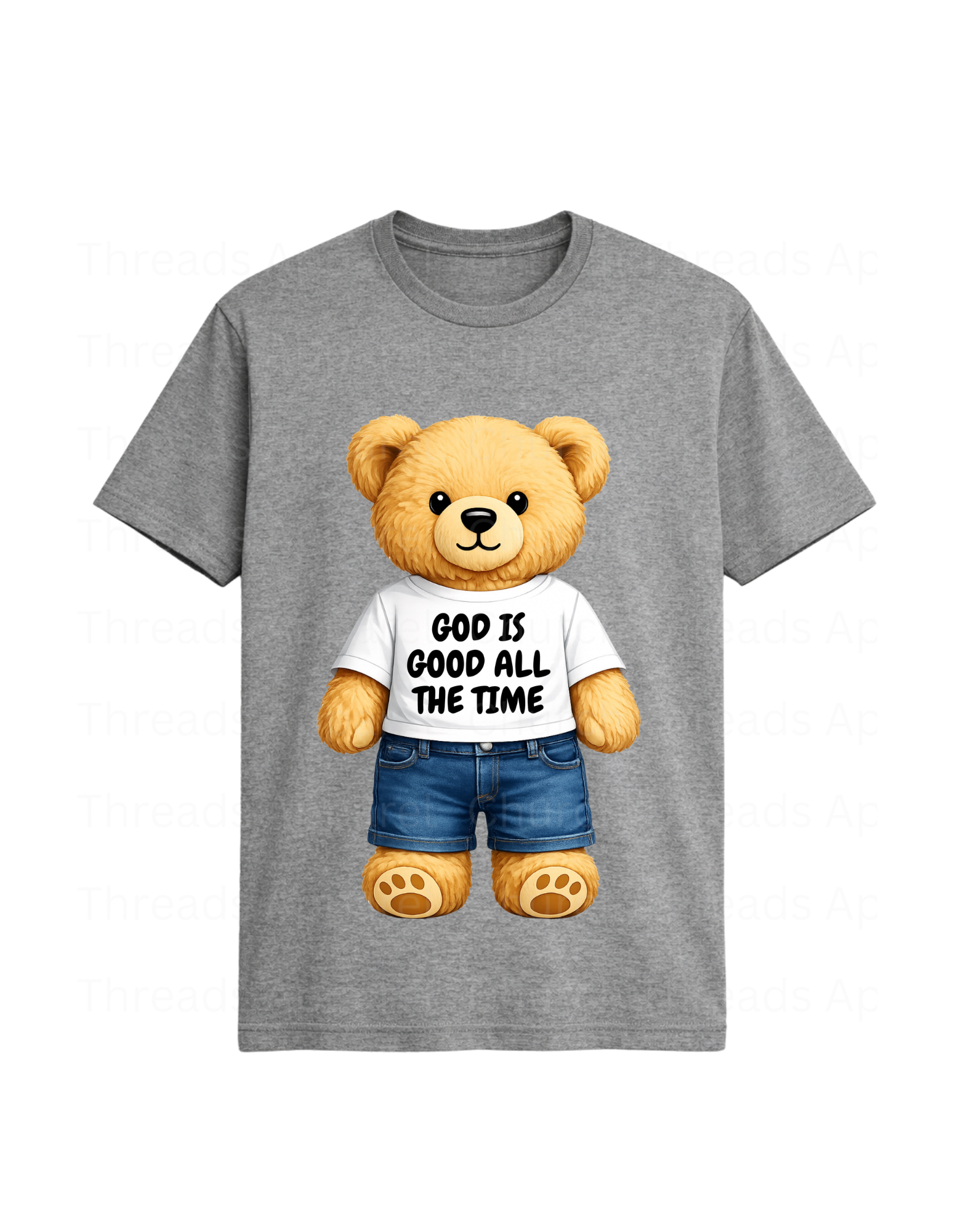 God is Good Teddy Bear Tee