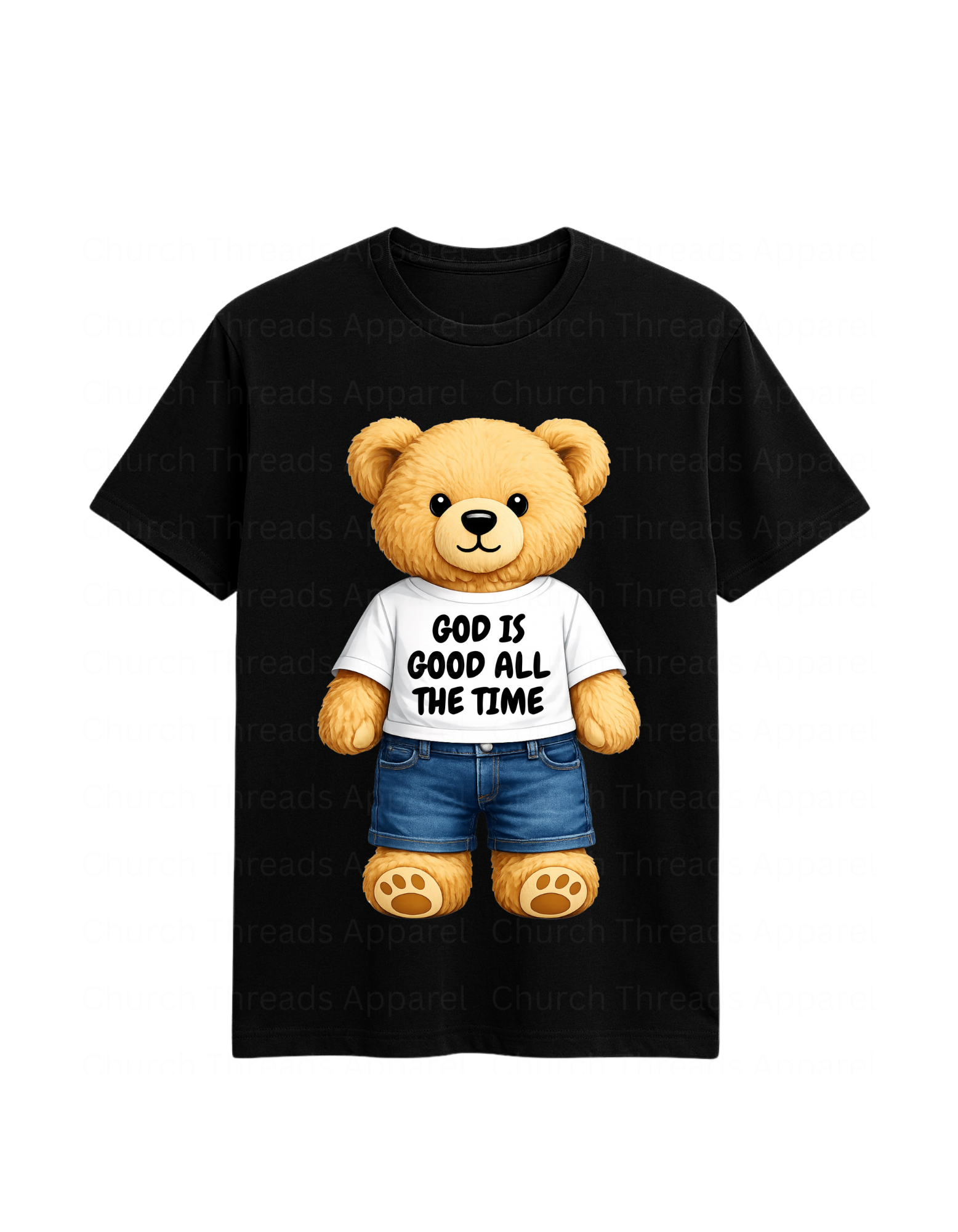 God is Good Teddy Bear Tee