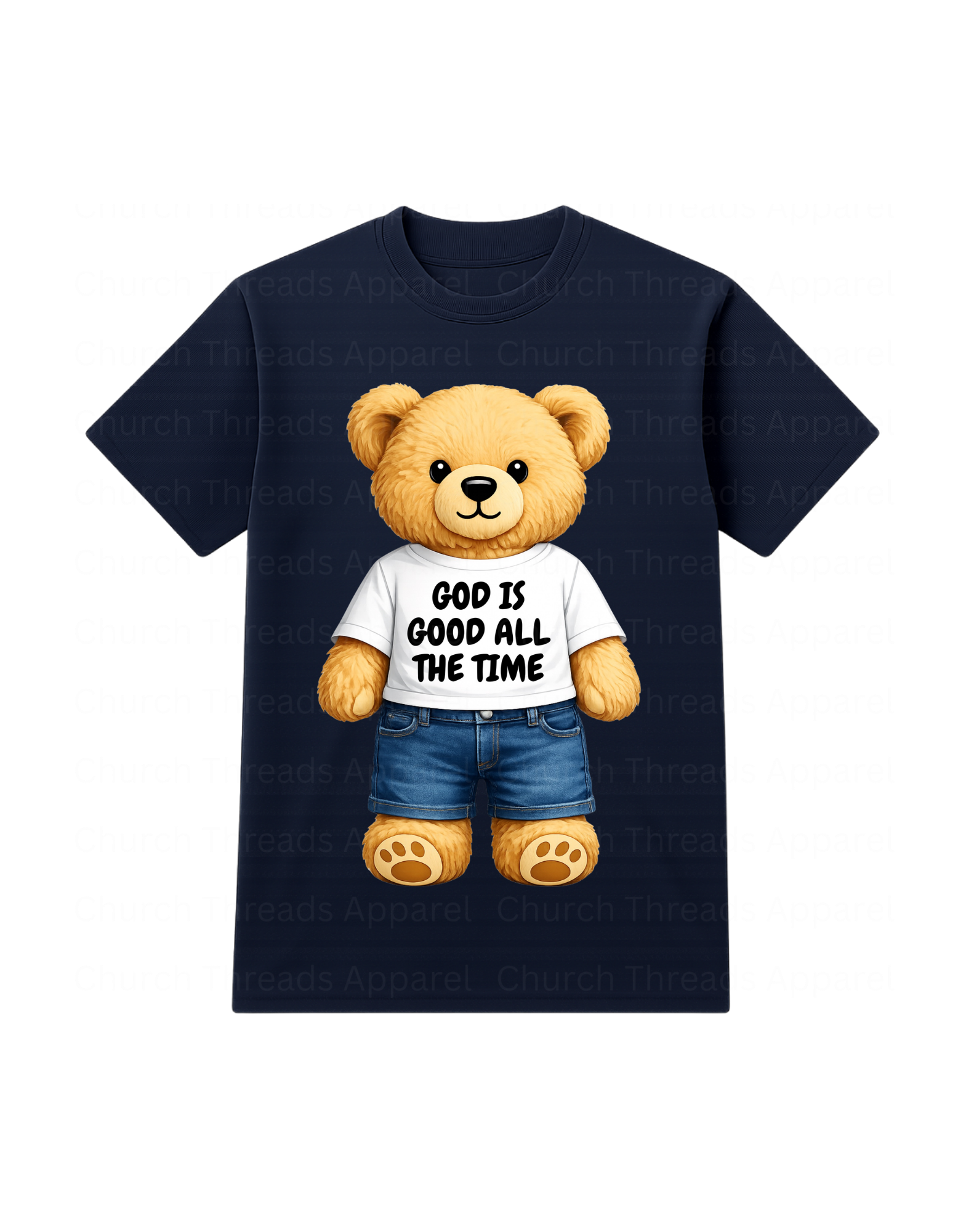 God is Good Teddy Bear Tee