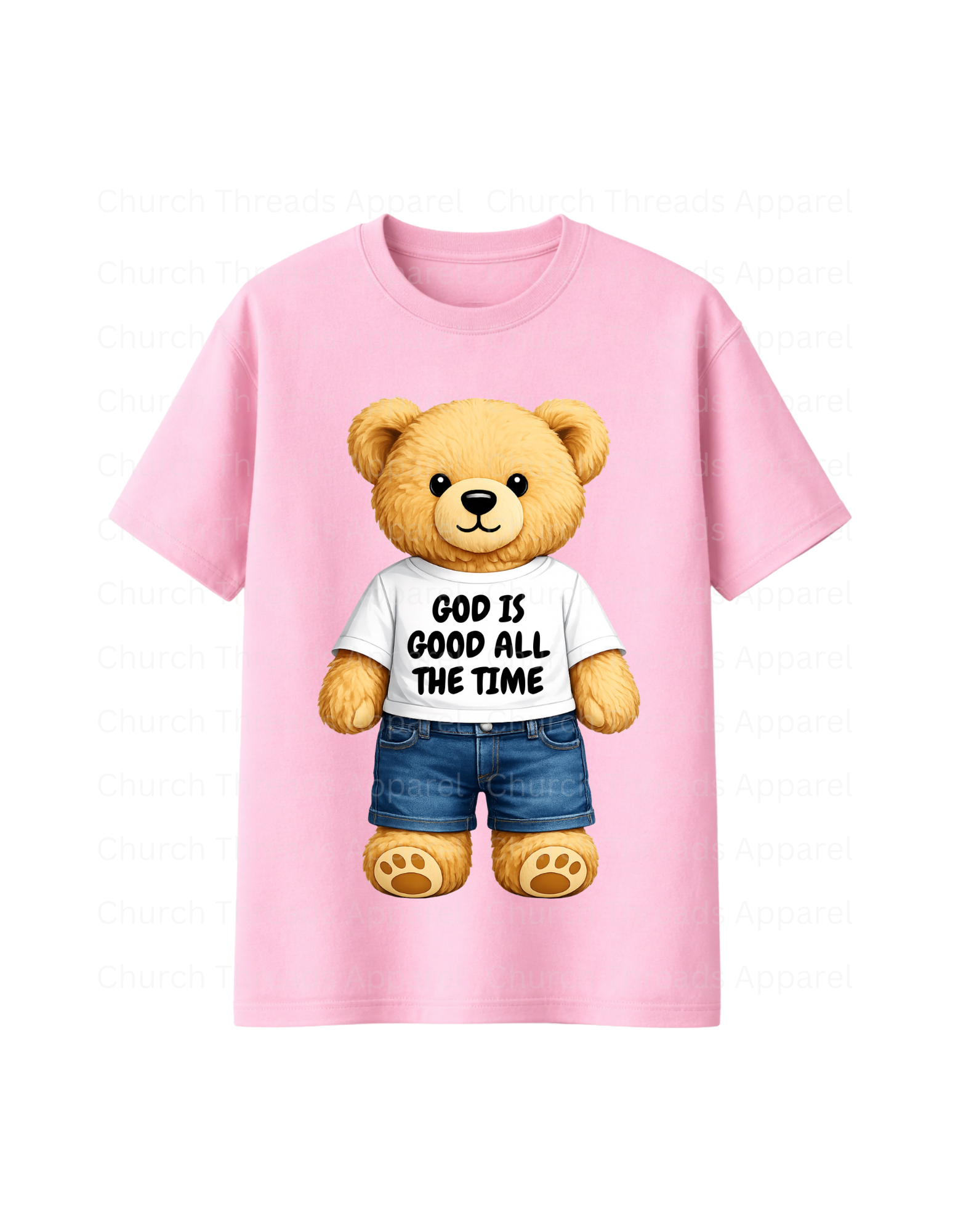 God is Good Teddy Bear Tee